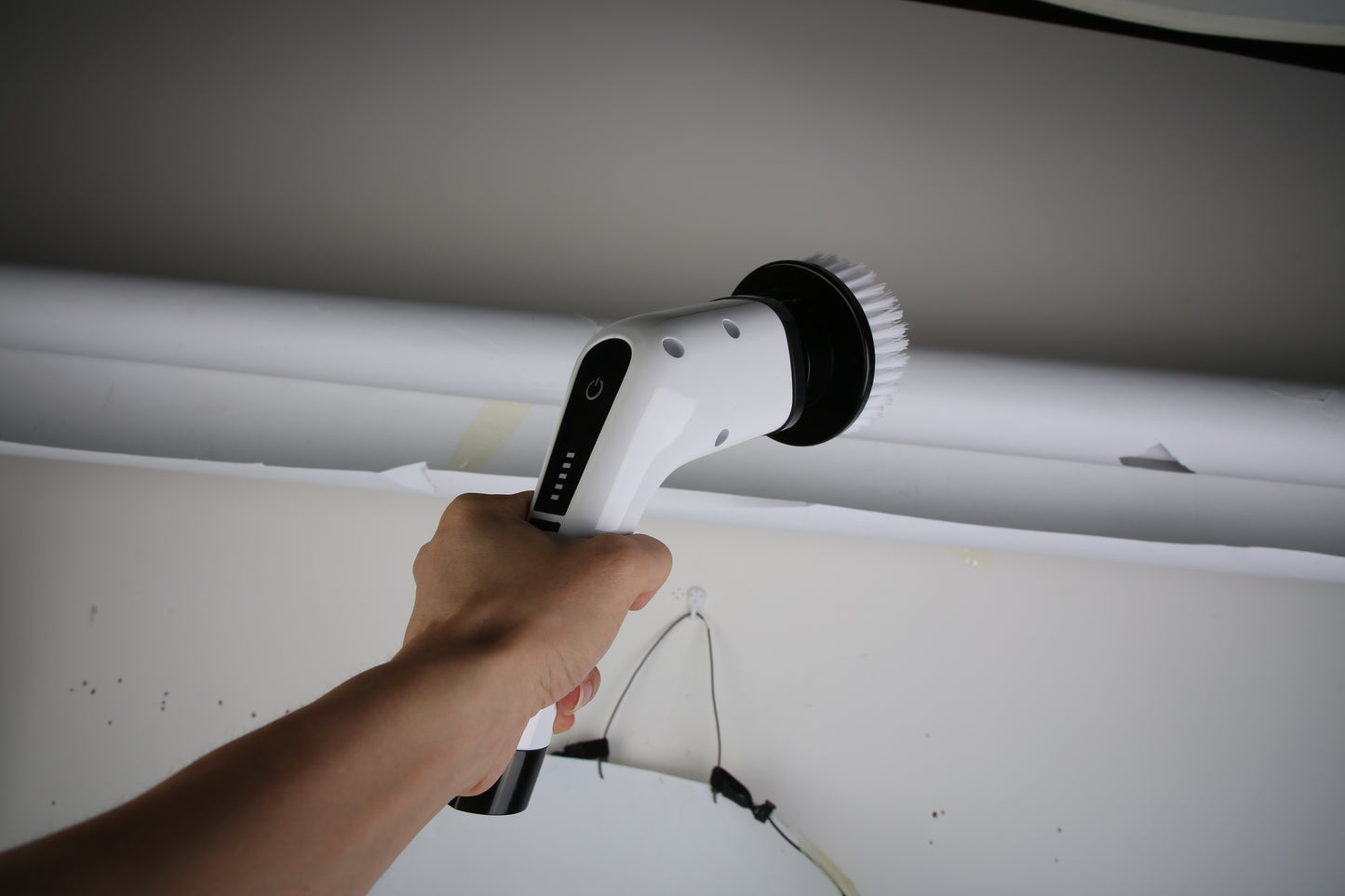 Electric Spin Scrubber™ — Cordless Rechargeable Power Cleaning Brush with 8 Multi-Surface Heads